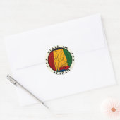 Alabama State Seal Stickers (Envelop)