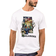 Alabama State Tattoo Style – Jazz & Magnolia