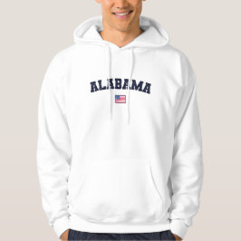 Alabama State USA Flag Hoodie