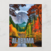 Alabama, State, USA,,, , Natuur, herfst, Briefkaart (Voorkant)