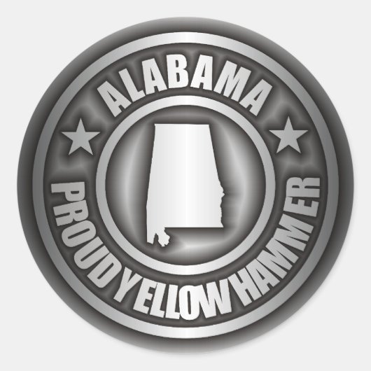 "Alabama Steel" Stickers (Voorkant)