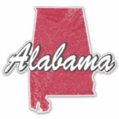 Alabama Sticker (Voorkant)