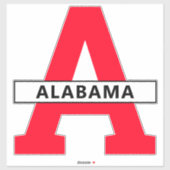 Alabama Sticker (Vel)