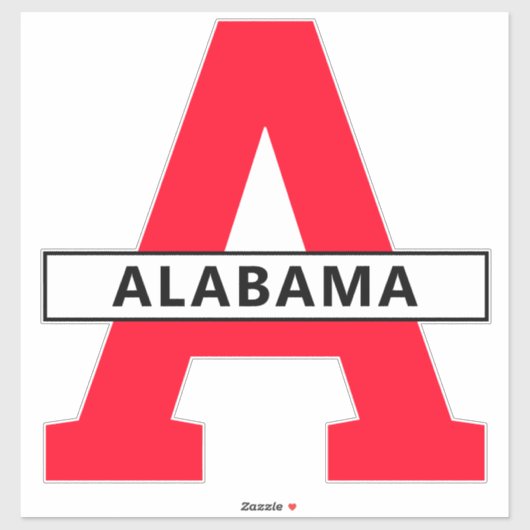 Alabama Sticker (Vel)