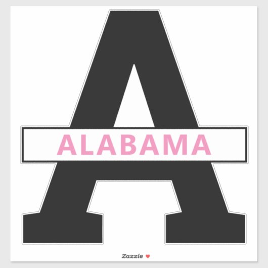 Alabama Sticker (Vel)