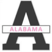 Alabama Sticker (Voorkant)
