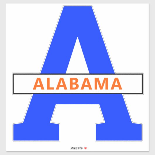 Alabama Sticker (Vel)