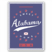 Alabama Sticker (Voorkant)