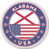 Alabama Sticker (Voorkant)