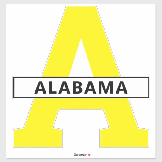 Alabama Sticker (Vel)