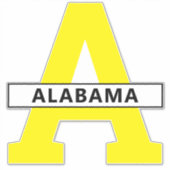 Alabama Sticker (Voorkant)