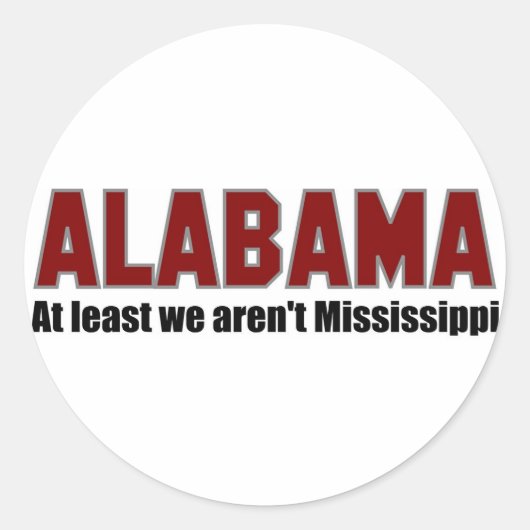 Alabama stickers (Voorkant)