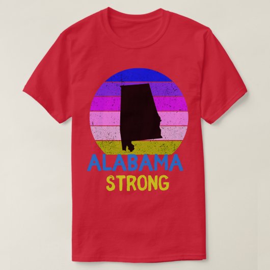 Alabama Strong T-shirt (Design voorkant)