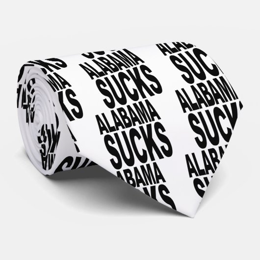 Alabama Sucks Stropdas (Opgerold)
