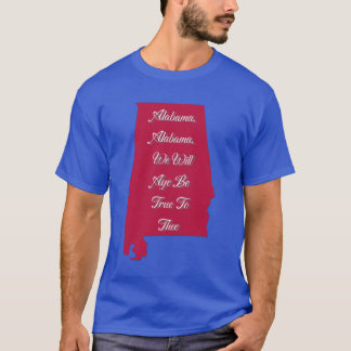 Alabama-symbolen stickerpakket t-shirt