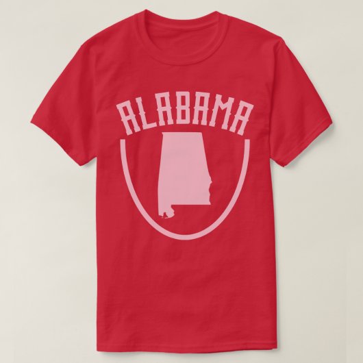 Alabama T-shirt (Design voorkant)