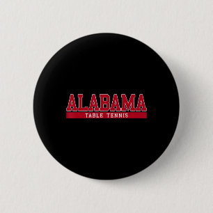 Alabama Table Tennis Ronde Button 5,7 Cm