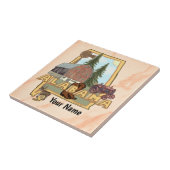 Alabama Tegeltje (Zijkant)