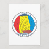 Alabama-teken Briefkaart (Voorkant)