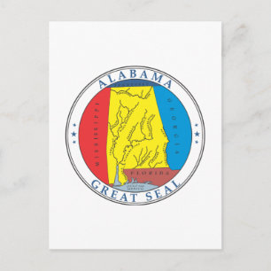 Alabama-teken Briefkaart