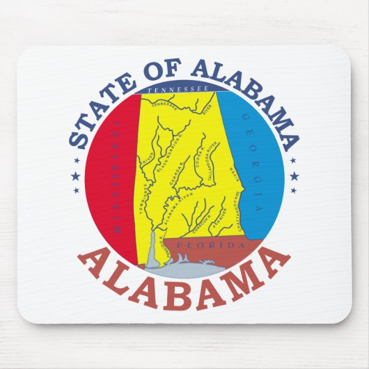 Alabama-teken Muismat (Voorkant)