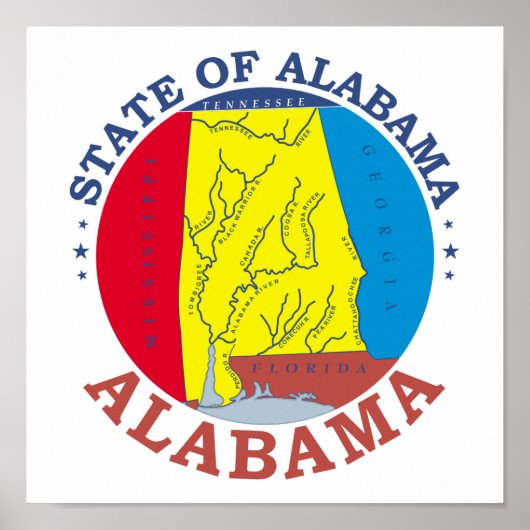 Alabama-teken Poster (Voorkant)
