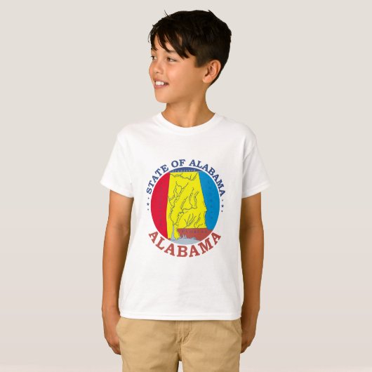 Alabama-teken T-shirt (Voorkant volledig)