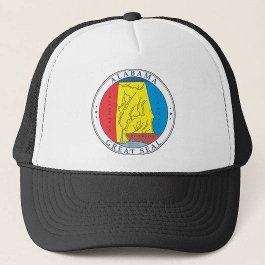 Alabama-teken Trucker Pet (Voorkant)