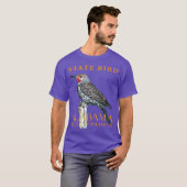 Alabama Territory Bird The Common Flicker Oversize T-shirt (Voorkant volledig)