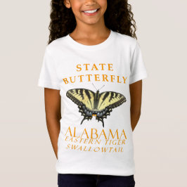 Alabama Territory Butterfly De Oostelijke Tijgermo T-shirt