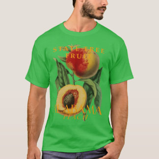 Alabama Territory Tree Fruit De Perzik T-shirt
