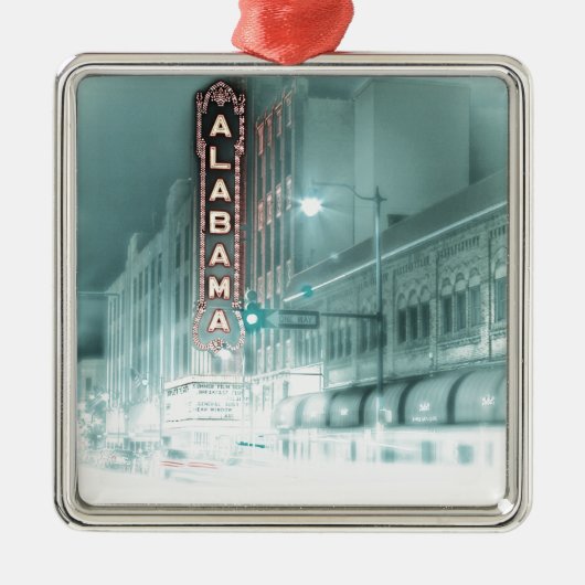 alabama-theater metalen ornament (Voorkant)