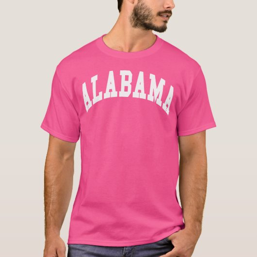 Alabama Throwback T-shirt (Voorkant)