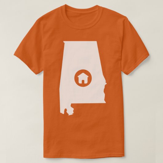 Alabama Thuis T-shirt (Design voorkant)