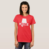 Alabama Thuis Weg Van Staat T-Shirt Tees (Voorkant volledig)