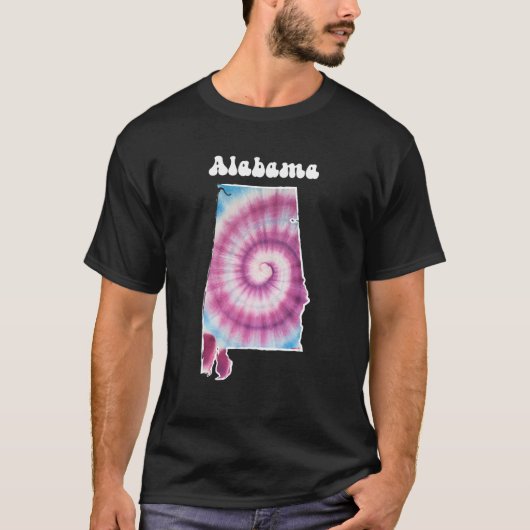 Alabama Tie Dye T-shirt (Voorkant)