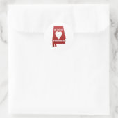 Alabama Tornado Relief Ronde Sticker (Tas)