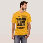 Alabama Tornado Storm Chaser T-shirt (Voorkant volledig)