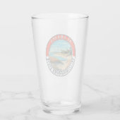 Alabama Travel Art Badge Glas (Achterkant)