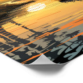 Alabama Travel Art Vintage Poster (Hoek)