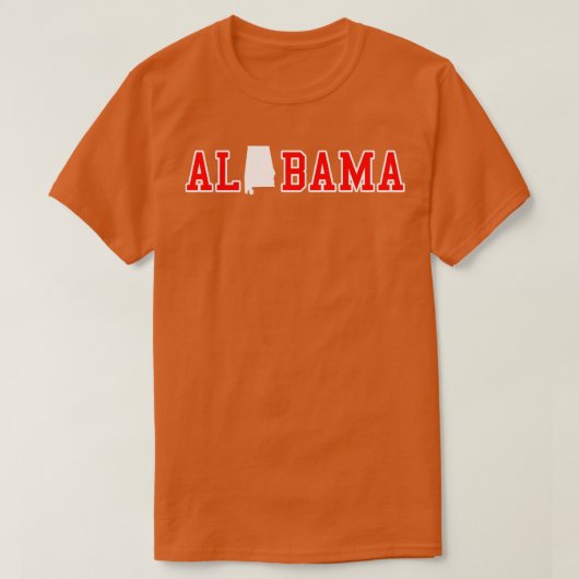 Alabama TShirt 8 (Design voorkant)