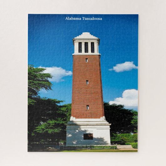 Alabama Tuscaloosa Legpuzzel (Verticaal)