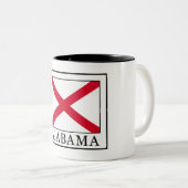Alabama Tweekleurige Koffiemok (Voorkant rechts)