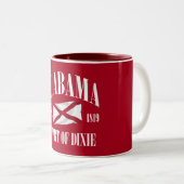 Alabama Tweekleurige Koffiemok (Voorkant rechts)