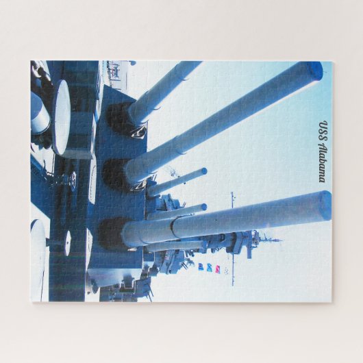 Alabama U.S.S. Alabama Legpuzzel (Horizontaal)