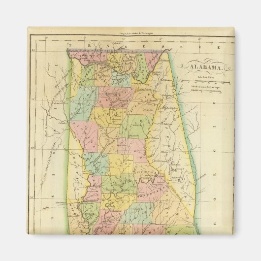 Alabama US Magneet (Voorkant)