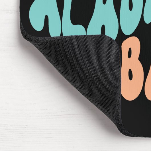 Alabama USA State retro-design Muismat (Hoek)