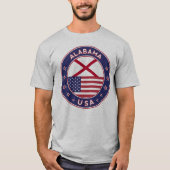 Alabama, USA States, Alabama T-shirt (Voorkant)