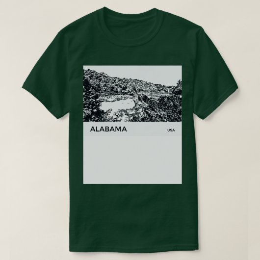 Alabama USA TShirt 3 (Design voorkant)
