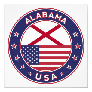 Alabama, Verenigde Staten, Alabama Foto Afdruk